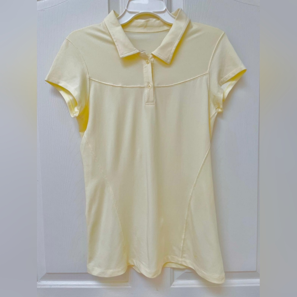 Arc'teryx Motive Women's Polo Shirt T-shirt Yellow Limited Edition